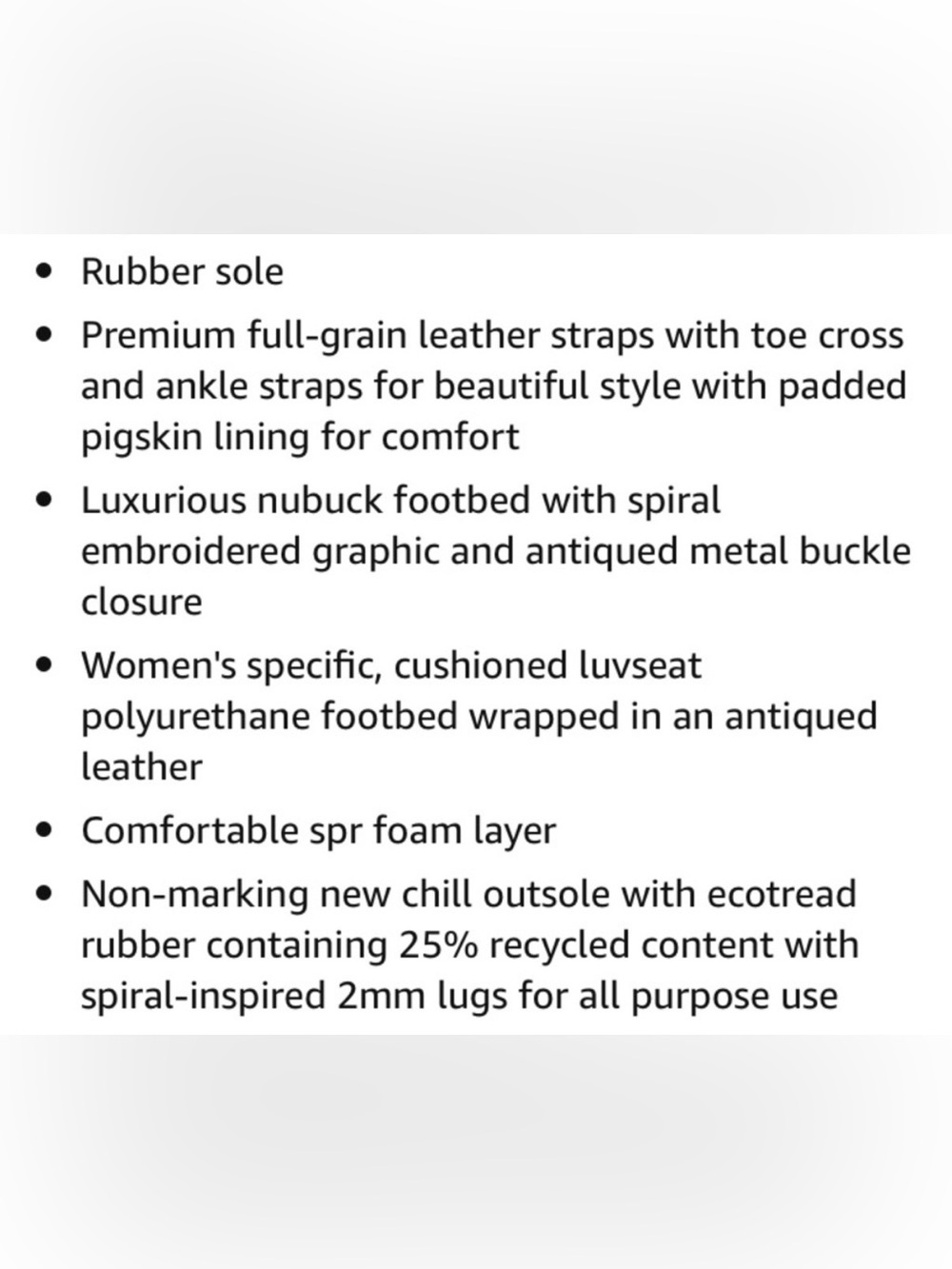 Chaco Women’s Sofia Leather Sandals - 6 - Picture 13 of 13